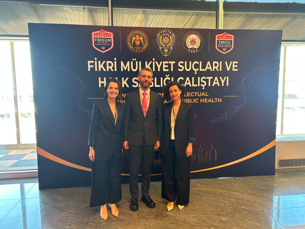 Moroğlu Arseven at the Directorate General of Security’s Workshop on IP Crimes